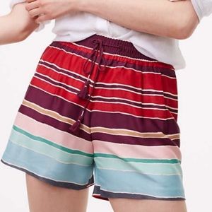 LOFT Cabana Drawstring Shorts